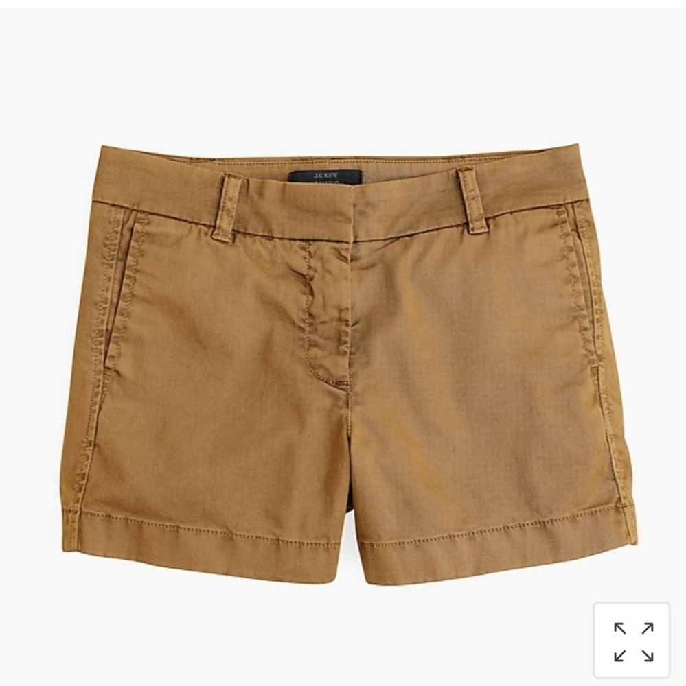 J.Crew 4" stretch chino short
